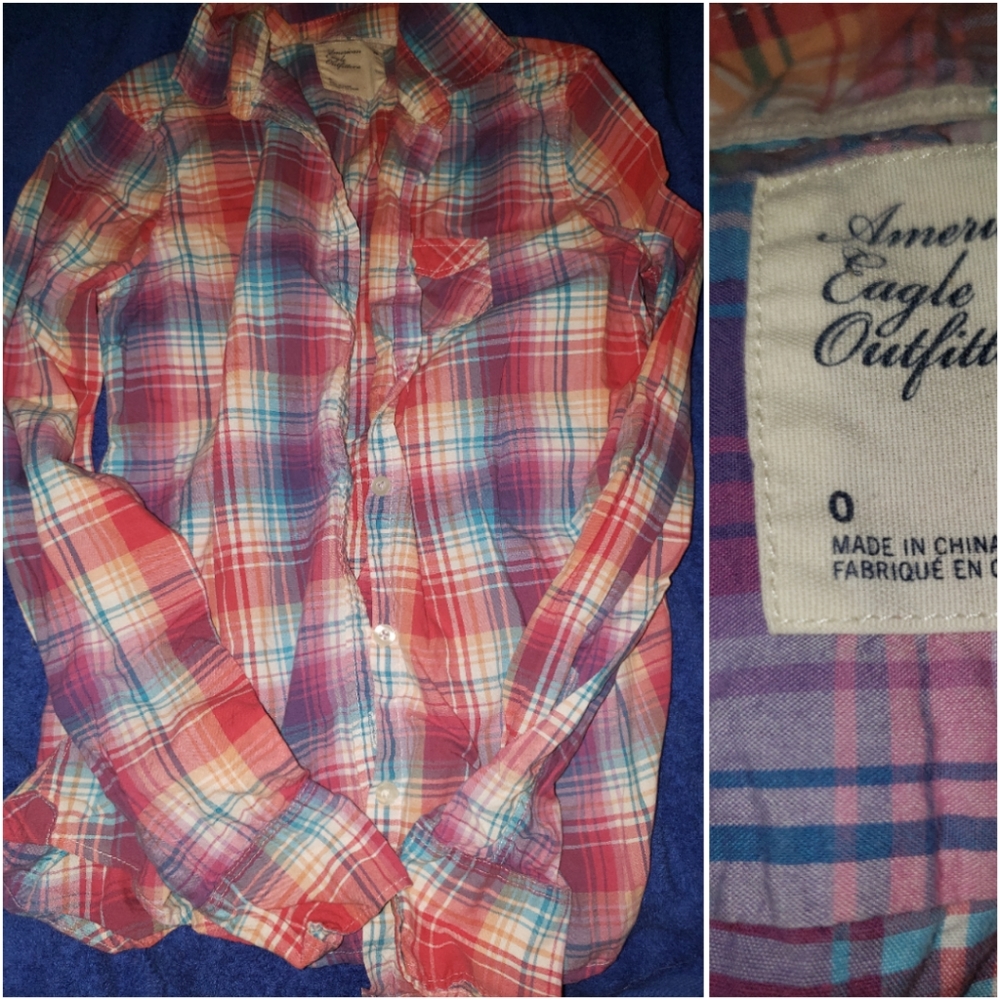 womens button up size 0
